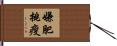 嫌肥挑瘦 Hand Scroll
