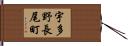 宇多野長尾町 Hand Scroll