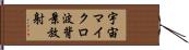 宇宙マイクロ波背景放射 Hand Scroll