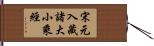 宋元入藏諸大小乘經 Hand Scroll