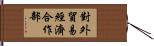 對外貿易經濟合作部 Hand Scroll