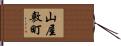 山屋敷町 Hand Scroll