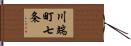 川端町七条 Hand Scroll