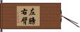 左膀右臂 Hand Scroll