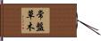 常盤草木 Hand Scroll