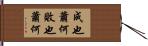 成也蕭何，敗也蕭何 Hand Scroll