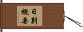 日別概要 Hand Scroll