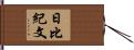 日比紀文 Hand Scroll
