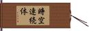 時空連続体 Hand Scroll
