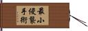 最小侵襲手術 Hand Scroll
