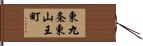 東九条東山王町 Hand Scroll