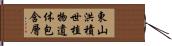 東山洪積世植物遺体包含層 Hand Scroll