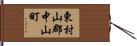 東村山郡中山町 Hand Scroll