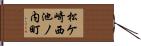 松ケ崎西池ノ内町 Hand Scroll