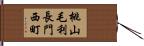 桃山毛利長門西町 Hand Scroll