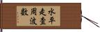 水平走査周波数 Hand Scroll