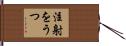 注射をうつ Hand Scroll