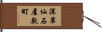 深草仙石屋敷町 Hand Scroll