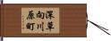 深草向川原町 Hand Scroll