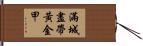 滿城盡帶黃金甲 Hand Scroll