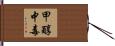 甲醇中毒 Hand Scroll
