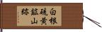 白根硫黄鉱山跡 Hand Scroll