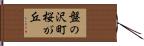 盤の沢町桜が丘 Hand Scroll