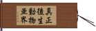 真正後生動物亜界 Hand Scroll