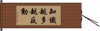 知識越多越反動 Hand Scroll