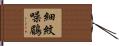 細紋噪鶥 Hand Scroll