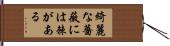 綺麗な薔薇には棘がある Hand Scroll