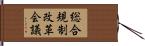 総合規制改革会議 Hand Scroll