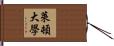 萊頓大學 Hand Scroll