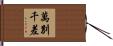 萬別千差 Hand Scroll
