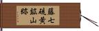 藤七硫黄鉱山跡 Hand Scroll