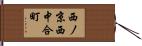 西ノ京西中合町 Hand Scroll