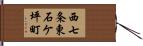 西七条東石ケ坪町 Hand Scroll