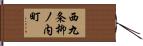 西九条柳ノ内町 Hand Scroll