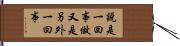 說是一回事，做又是另外一回事 Hand Scroll