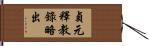 貞元釋教錄略出 Hand Scroll