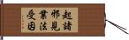 起諸邪見業法受因 Hand Scroll