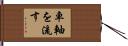 車軸を流す Hand Scroll