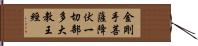 金剛手菩薩降伏一切部多大教王經 Hand Scroll
