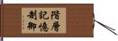 階層記憶制御 Hand Scroll