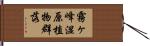 霧ヶ峰湿原植物群落 Hand Scroll