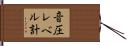 音圧レベル計 Hand Scroll