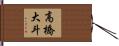 高橋大斗 Hand Scroll