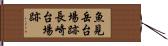 魚見岳台場跡長崎台場跡 Hand Scroll