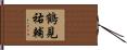 鶴見祐輔 Hand Scroll