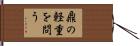 鼎の軽重を問う Hand Scroll